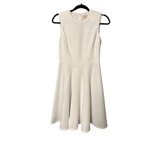 Rebecca Taylor white summer new corset sleeveless mini short dress 2 small